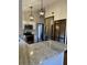 Modern kitchen featuring stainless steel appliances and granite countertops at 2541 E Lake Dr, Deland, FL 32724