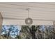 Stylish light fixture on the covered porch at 5525 Tillman Rd, Lakeland, FL 33810