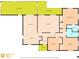 3 bed, 2 bath home floor plan. Features living room, kitchen and porch at 5525 Tillman Rd, Lakeland, FL 33810