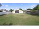 Spacious backyard with large screened lanai at 5119 Martinique Dr, Lakeland, FL 33812