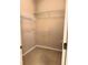 Walk-in closet with shelving for ample storage at 417 Lake Butler Dr, Kissimmee, FL 34759