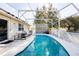 Gorgeous pool with screened-in enclosure for year-round enjoyment and relaxation at 331 Marquee Dr, Kissimmee, FL 34758