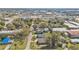 Aerial view of the property showcasing its location near commercial areas at 506 Parrott Rd, Auburndale, FL 33823