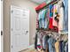 Spacious closet with clothing racks for hanging and open space on the floor at 506 Parrott Rd, Auburndale, FL 33823