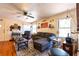 Comfortable living room featuring hardwood floors, natural light and vintage-inspired decor at 922 Se 13Th St, Ocala, FL 34471