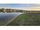 The backyard has a beautiful view of the lake at 1907 Eliza Ann St, Kissimmee, FL 34758