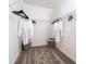 This walk-in closet provides a blank canvas for any buyer to configure the way they want it at 2039 Stake Out Way, Apopka, FL 32703