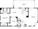 Detailed floor plan showcasing the layout of the home, including room dimensions at 1612 Cog Hill Dr, Lady Lake, FL 32159