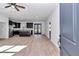 Open concept living room featuring tile floors, kitchen, and island at 7 Hill Prince Dr, Ocala, FL 34482