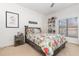 A bedroom featuring a large bed with a wooden bed frame at 339 Magical Way, Kissimmee, FL 34744