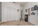A bedroom featuring a large closet and a unique display of decor at 339 Magical Way, Kissimmee, FL 34744