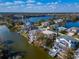 Lakeside community showcasing homes with waterfront access, decks, docks and serene lake views at 616 Peninsular Dr, Lakeland, FL 33813