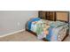 Bedroom featuring a custom bed with shelves at 3214 Bayou Bay Dr, Lakeland, FL 33811