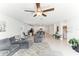 A spacious living room opens to the kitchen with ample natural light at 4323 Trotters Way, Lakeland, FL 33801