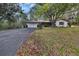 Charming single-story home with stone accents, a spacious front yard, and a large shade tree at 10774 Sw 185Th Ter, Dunnellon, FL 34432