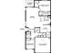 Detailed floorplan showcasing the layout of the home, including bedrooms, bathrooms, kitchen, and living areas at 469 Liu Ln, Deland, FL 32724