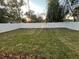 Fenced backyard with green grass, providing a private and serene outdoor space at 1632 Haven Dr, Orlando, FL 32803