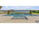 Gorgeous swimming pool overlooking tranquil waterway at 472 Desoto Dr, New Smyrna Beach, FL 32169