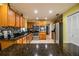 Well-equipped kitchen with stainless steel appliances and granite countertops at 4739 Tierra Alta Ct, Lakeland, FL 33813