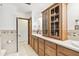 Well-lit bathroom featuring a vanity with double sinks and ample storage space at 2640 Oak Dr, Bartow, FL 33830