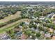 An aerial view looking over the mature community at 390 Lisa Karen Cir, Apopka, FL 32712