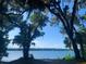 Tranquil lake view framed by majestic trees with hanging Spanish moss under a clear, sunny sky at 24645 Ne 177Th Ter, Fort Mc Coy, FL 32134