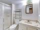 Bathroom featuring a shower and vanity at 333 Lake Howard Dr Nw # 314D, Winter Haven, FL 33880