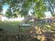 Enjoy outdoor living in this backyard featuring a wooden deck and a bench at 663 Hager St, Deltona, FL 32725