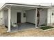 A garage with a roll-up door at 3017 Wekiva Rd, Tavares, FL 32778