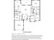 Floor plan featuring four bedrooms, three bathrooms, den, open floor plan and 2612 square feet at 2569 Rogers Rd, Lakeland, FL 33812