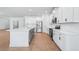 Well-equipped kitchen with stainless steel appliances and a large center island at 2569 Rogers Rd, Lakeland, FL 33812
