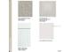 Selection of carpet, flooring, cabinet, and wall samples for a home's interior at 165 River Front Way, Edgewater, FL 32141