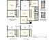 Second floor plan featuring multiple bedrooms, bathrooms, a game room, and a study at 5196 Goldfinch St, St Cloud, FL 34771