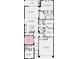 Layout of home featuring four bedrooms, three bathrooms, study, two car garage, lanai, great room and casual dining area at 5260 Stone Ridge Pl, St Cloud, FL 34771