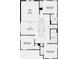 This is a layout of the home's second floor with bedrooms, bathrooms, and a loft at 5190 Goldfinch Dr, St Cloud, FL 34771