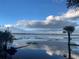 Stunning lake view with trees, lily pads and reflections at 24605 Ne 177Th Ter, Fort Mc Coy, FL 32134