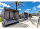 Cabanas by the zero entry pool offer a resort-style living at Magic Village Views in Orlando, Florida at 7540 Brooklyn Dr, Kissimmee, FL 34747