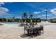 A zero entry pool and a giant chess set are some of the amenities offered at Magic Village Views in Orlando, Florida at 7540 Brooklyn Dr, Kissimmee, FL 34747