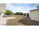 Backyard with a detached shed at 2453 Teri St, Auburndale, FL 33823