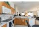 Bright kitchen with an open floor plan concept at 1654 Indigo Ave, The Villages, FL 32162
