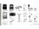 Selection of standard and optional appliance and hardware features for a new home build at 2072 Rosewood Cir, Lakeland, FL 33810