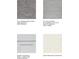 Sample interior selections for a new home build, including carpet, tile, cabinets and countertops at 2072 Rosewood Cir, Lakeland, FL 33810