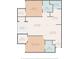Layout of the home with bedroom, living room, and dining area dimensions provided at 8825 Latrec Ave # 6308, Orlando, FL 32819
