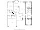 Detailed floor plan showcasing the layout of this home, including bedrooms, kitchen, and living spaces at 524 Buckshot Ln, Lakeland, FL 33809