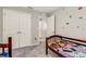 Bedroom with carpet floor, a closet, and a neutral color scheme at 4381 Pumice Dr, Lakeland, FL 33811