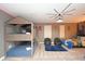 Fun bedroom featuring bunk beds, a full bed, and a themed décor at 2956 Penelope Loop, Kissimmee, FL 34746