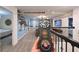 Upstairs loft area with custom murals, train set, and media space at 2956 Penelope Loop, Kissimmee, FL 34746