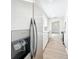 Modern kitchen boasts stainless steel refrigerator with water and ice dispenser at 3322 Heather Glynn Dr, Mulberry, FL 33860