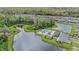 Beautiful aerial view of community pool, parking, and green spaces surrounded by ponds at 1700 Red Loop, Lakeland, FL 33801