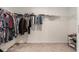 Spacious walk-in closet with ample shelving and hanging space for organized storage solutions at 1700 Red Loop, Lakeland, FL 33801